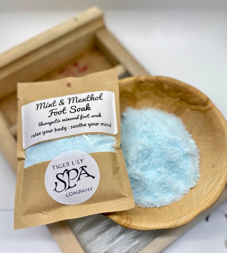 tiger lily feet Mint & Menthol Foot Soak