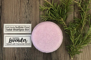 Lavender & Litsea Hydrating Shampoo Bar (Daily moisture balancing formula)