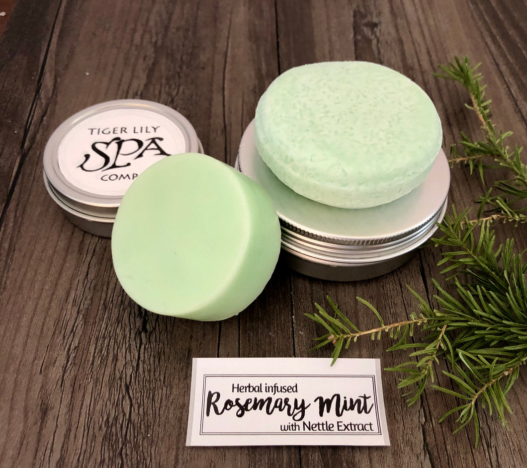 Rosemary Mint Combo with travel tins
