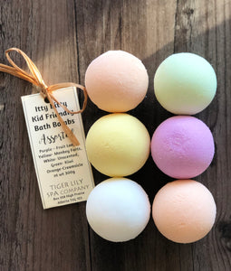 Itty Bitty Kid Friendly Bath Bombs